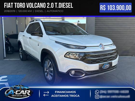 FIAT TORO 2.0 16V TURBO DIESEL VOLCANO 4WD AT9 FIAT TORO 2.0 16V TURBO DIESEL VOLCANO 4WD AT9